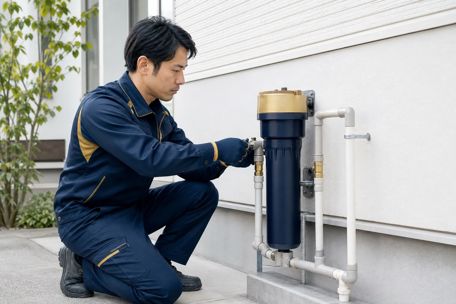 静岡市葵区の浄水器（オール浄水システム）施工事例｜設置前後と工事の流れ スゴシアブログ