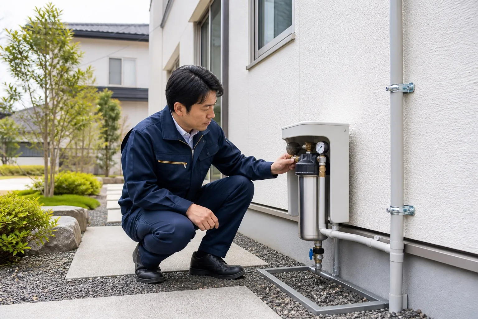 浜松市の浄水器（オール浄水システム）施工事例｜設置前後と工事の流れ スゴシアブログ