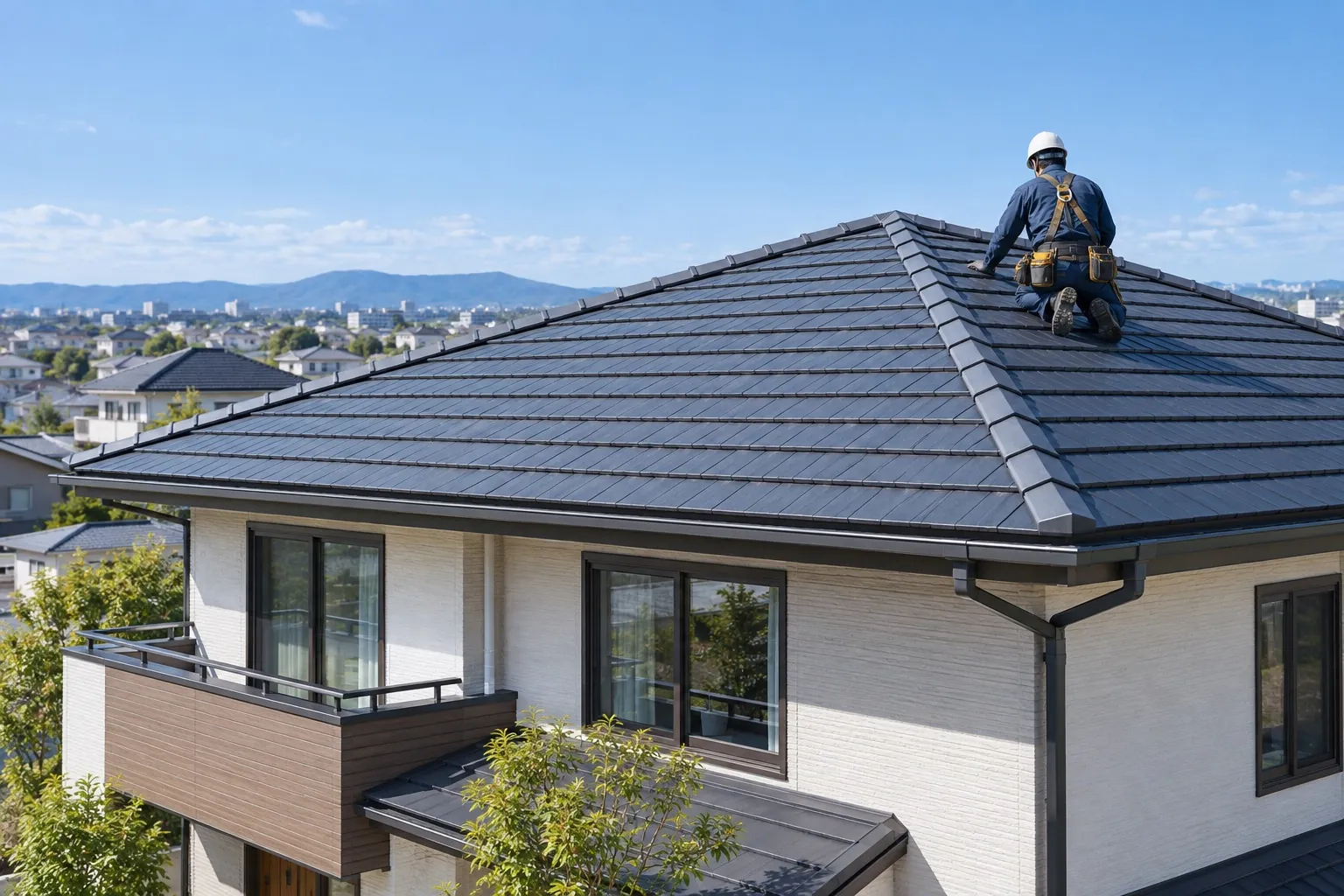 浜松市の屋根塗装・屋根修繕事例｜工程と仕上がりを具体解説