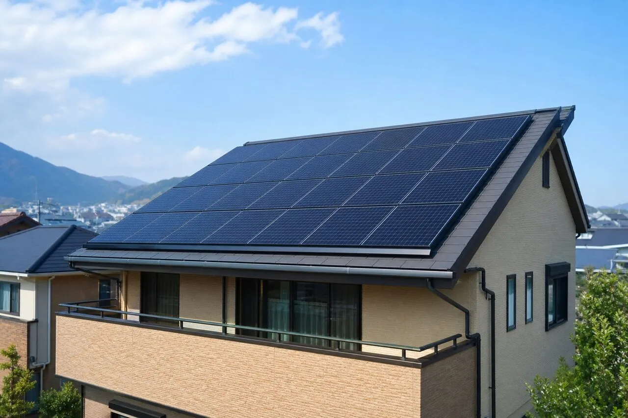 太陽光パネル 静岡 スゴシア施工事例 Before