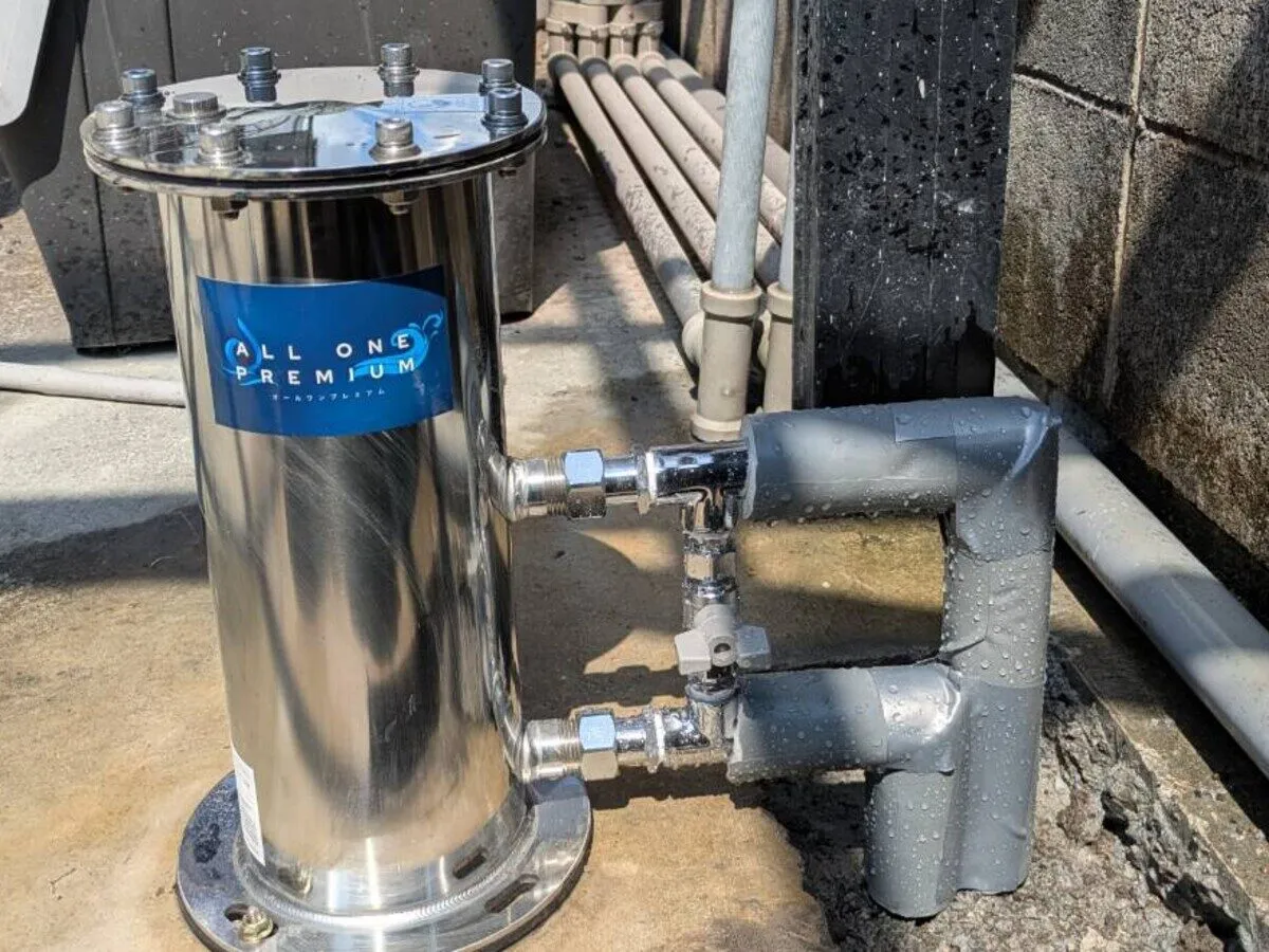 浄水器 静岡 オール浄水 スゴシア施工事例 Before